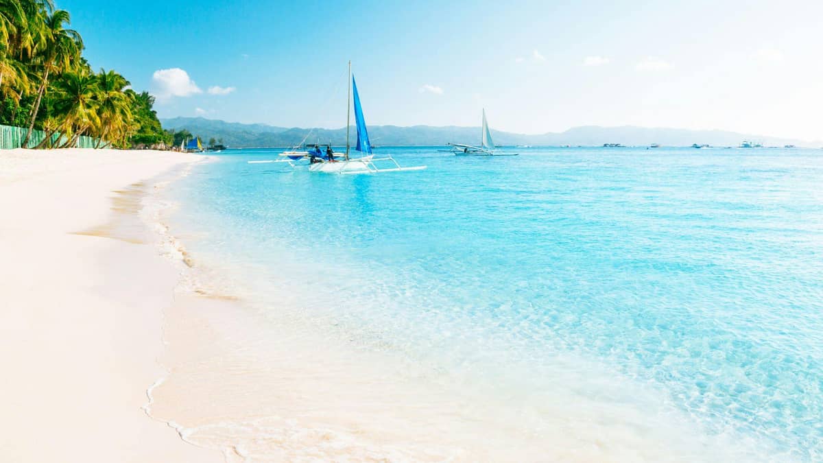 Relax at White Beach, Boracay